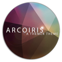 تصویر نسخه جدید و آخر تم جدید برای اندروید ArcoIris