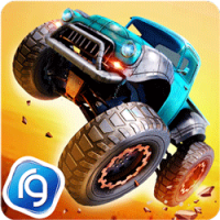 تصویر دانلود کاملترین و  جدیدترین نسخه Monster Truck Racing مسابقه ماشین های غول پیکر دیتا و مود